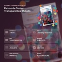 FICHAS DE CONTEO TRANSPARENTES 250UDS - resumen de atributos