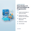 ROBOT BOTLEY 2.0 SET ACTIVIDADES DE PROGRAMACIÓN - características principales