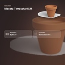 MACETA TERRACOTA 9CM  - resumen de atributos