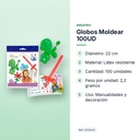 GLOBOS MOLDEAR 100UD - características principales