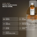 PINTURA TEXTIL JAVANA MARRON 250ML - resumen de atributos
