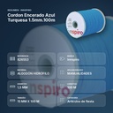 CORDON ENCERADO AZUL TURQUESA 1.5MM.100M  - resumen de atributos