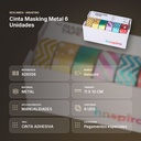 CINTA MASKING METAL 6 UNIDADES - resumen de atributos