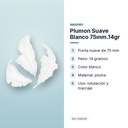 PLUMON SUAVE BLANCO 75MM.14GR - características principales