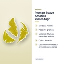 PLUMON SUAVE AMARILLO 75MM.14GR  - características principales