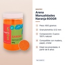 ARENA MANUALIDADES NARANJA 600GR       - características principales