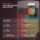 ARENA MANUALIDADES NEGRO 600GR           - resumen de atributos