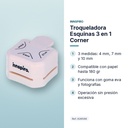 TROQUELADORA ESQUINAS 3 EN 1 CORNER - características principales