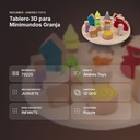 TABLERO 3D PARA MINIMUNDOS GRANJA - resumen de atributos