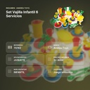 SET VAJILLA INFANTIL 6 SERVICIOS  - resumen de atributos
