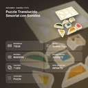 PUZZLE TRANSLUCIDO SESORIAL CON SONIDOS - resumen de atributos