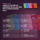 LIBRETA OXFORD A5 GRAPADA 48 HOJAS 90G PAUTA MONTESSORI 5mm - resumen de atributos