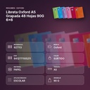 LIBRETA OXFORD A5 GRAPADA 48 HOJAS 90G 6X6   - resumen de atributos