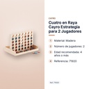 CUATRO EN RAYA CAYRO ESTRATEGIA PARA 2 JUGADORES - características principales