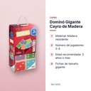 DOMINÓ GIGANTE CAYRO DE MADERA - características principales