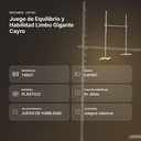 JUEGO DE EQUILIBRIO Y HABILIDAD LIMBO GIGANTE CAYRO - resumen de atributos