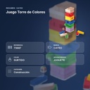 JUEGO TORRE DE COLORES - resumen de atributos