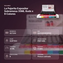 LA PAJARITA EXPOSITOR SOBREMESA 35ML 6UDS X 9 COLORES - resumen de atributos