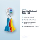 RASTRILLO MINILAND BEBE 4UD - características principales