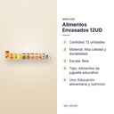 ALIMENTOS ENVASADOS 12UD - características principales