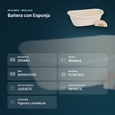 BAÑERA CON ESPONJA - resumen de atributos
