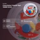 CHINCHETAS COLORES APLI 10MM 50UD - resumen de atributos