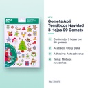 GOMETS APLI TEMÁTICOS NAVIDAD 3 HOJAS 99 GOMETS - características principales