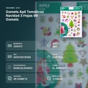 GOMETS APLI TEMÁTICOS NAVIDAD 3 HOJAS 99 GOMETS - resumen de atributos
