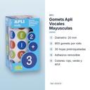 GOMETS APLI VOCALES MAYUSCULAS - características principales