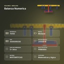 BALANZA NUMERICA - resumen de atributos