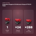 GRAPADORA ELEGANCE ERICHKRAUSE GRAPAS Nº10/20 HOJAS - formato de venta: paquete de 24, caja de 288