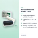BORRADOR PIZARRA BLANCA FAIBO - características principales