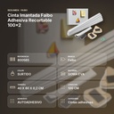 CINTA IMANTADA FAIBO ADHESIVA RECORTABLE 100X2 - resumen de atributos