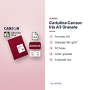 CARTULINA CANSON IRIS A3 GRANATE - características principales