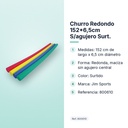 CHURRO REDONDO 152*6,5CM S/AGUJERO SURT. - características principales
