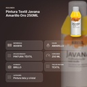 PINTURA TEXTIL JAVANA AMARILLO ORO 250ML - resumen de atributos