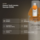 PINTURA TEXTIL JAVANA NARANJA 250ML     - resumen de atributos