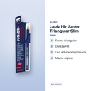 LAPIZ HB JUNIOR TRIANGULAR SLIM - características principales