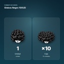 GLOBOS NEGRO 100UD - formato de venta: caja de 10