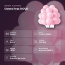 GLOBOS ROSA 100UD  - resumen de atributos