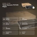 TONER KYOCERA TK7235 NEGRO - resumen de atributos