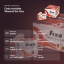 CINTA INVISIBLE 19MMX33M FIXO  - resumen de atributos
