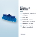 ESCOBA AZUL MULTIUSOS  - características principales