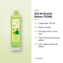 GEL DE DUCHA BEBES 750ML - características principales