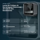 LECTOR DE CÓDIGOS DE BARRAS IGGUAL SOBREMESA 2D USB DE ALTO RENDIMIENTO - resumen de atributos