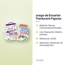 JUEGO DE ENSARTAR TRANLUCENT FIGURES - características principales