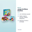 JUEGO DE MESA CLICKIES - características principales