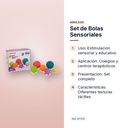 SET DE BOLAS SENSORIALES  - características principales