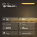 LÁPICES LYRA GROOVE TRIPLE 1-AMARILLO 6UD - resumen de atributos