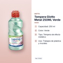 TEMPERA GIOTTO METAL 250ML VERDE - características principales
